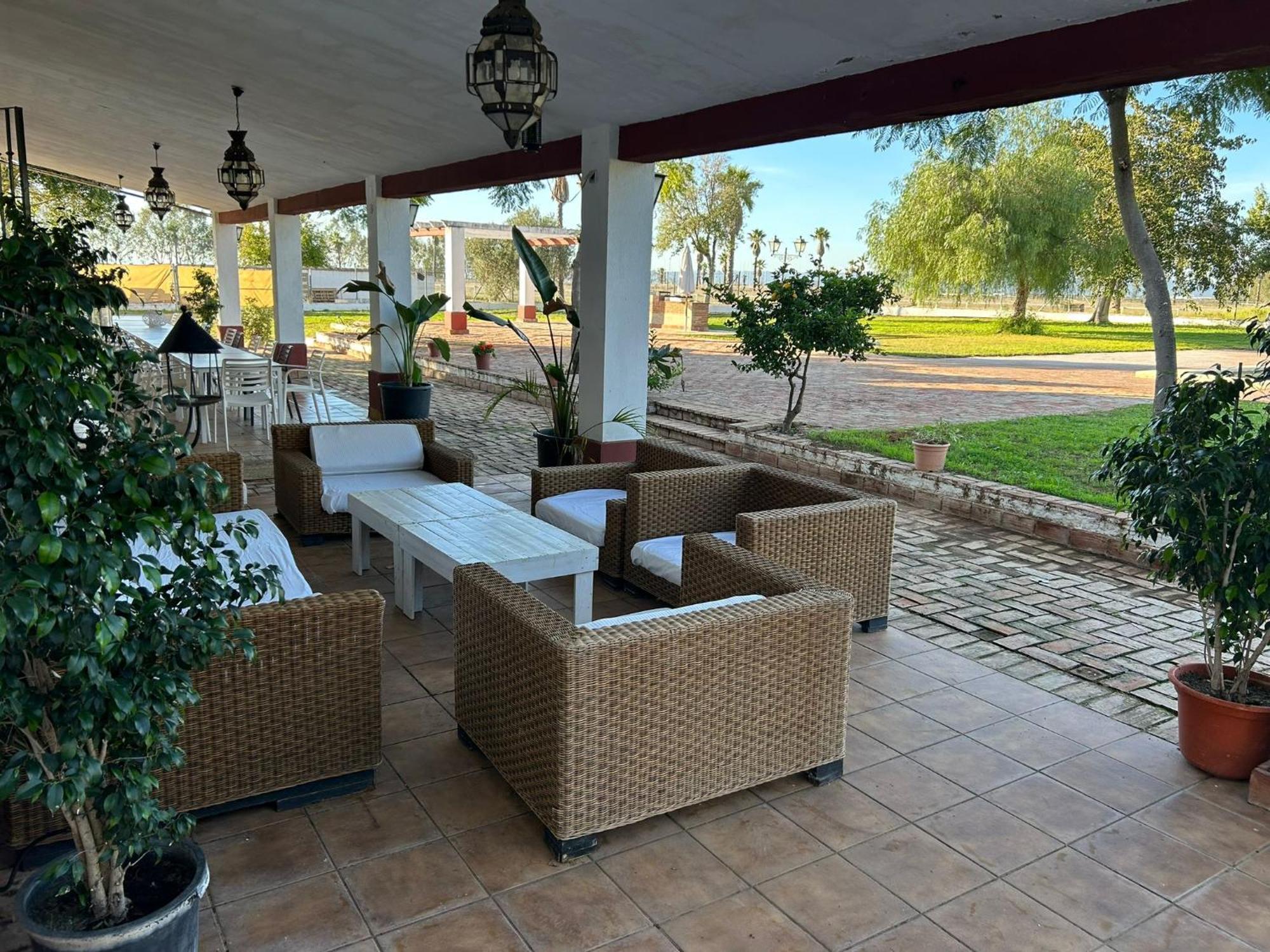 Villa Cortijo La Amazona Sevilla Exterior foto